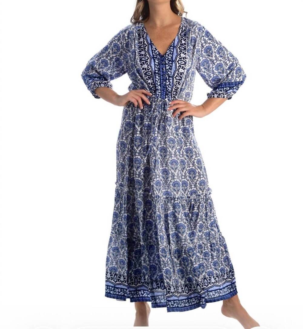 NEW WALKER & WADE carrie dress in navy
